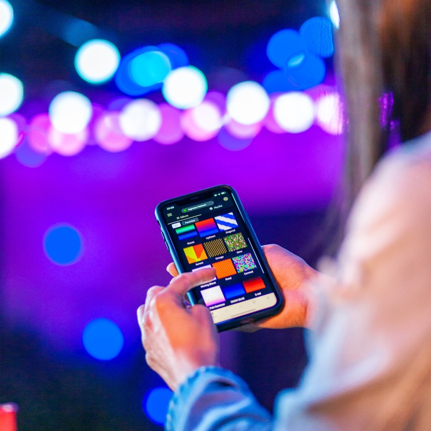 Twinkly - LED RGB Dimmelhető kültéri dekoratív lánc FESTOON 20xLED 14m IP44 Wi-Fi