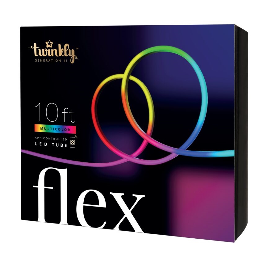 Twinkly - 3 m-es FLEX RGB LED szalag, 300 LED, fényerőszabályozható, Wi-Fi