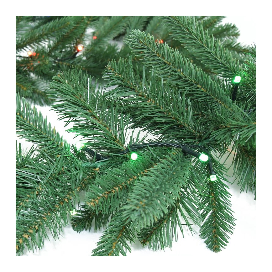 Twinkly - LED RGBW állítható fényerejű karácsonyi dekoráció ELŐRE MEGVILÁGÍTOTT FÜZÉR 50xLED 3,15 m Wi-Fi