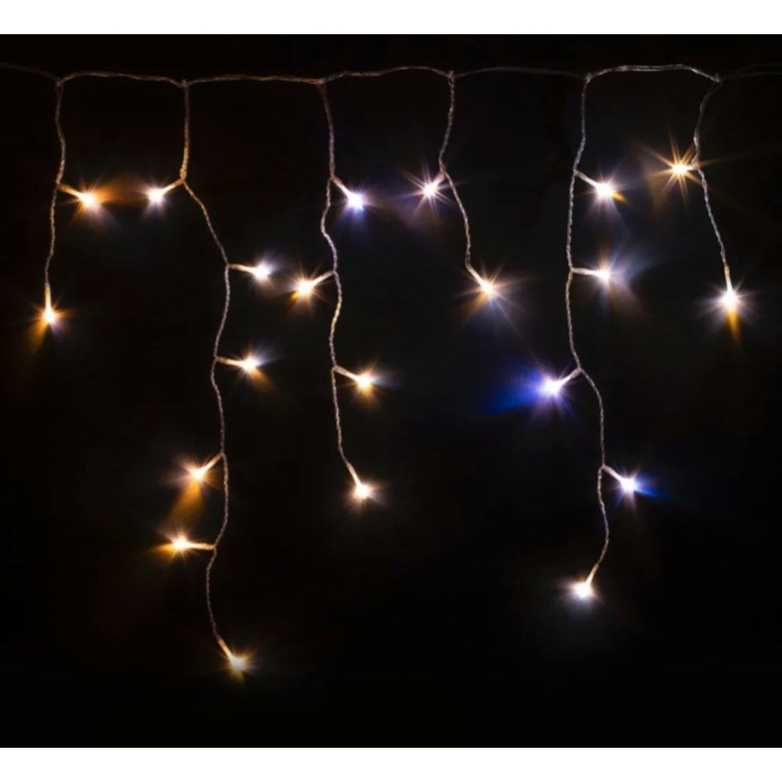 Twinkly - LED Dimmelhető kültéri Karácsonyi függöny ICICLE 190xLED 11,5m IP44 Wi-Fi