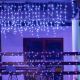 Twinkly - LED RGBW Dimmelhető kültér Karácsonyi függöny ICICLE 190xLED 11,5m IP44 Wi-Fi