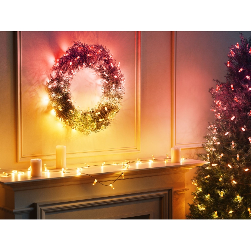 Twinkly - LED RGB dimmelhető fényfüzér CANDIES 200xLED 14 m USB Wi-Fi
