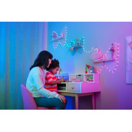 Twinkly - LED RGB dimmelhető fényfüzér CANDIES 200xLED 14 m USB Wi-Fi