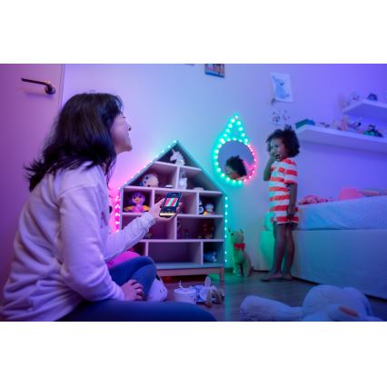 Twinkly - LED RGB dimmelhető fényfüzér CANDIES 200xLED 14 m USB Wi-Fi