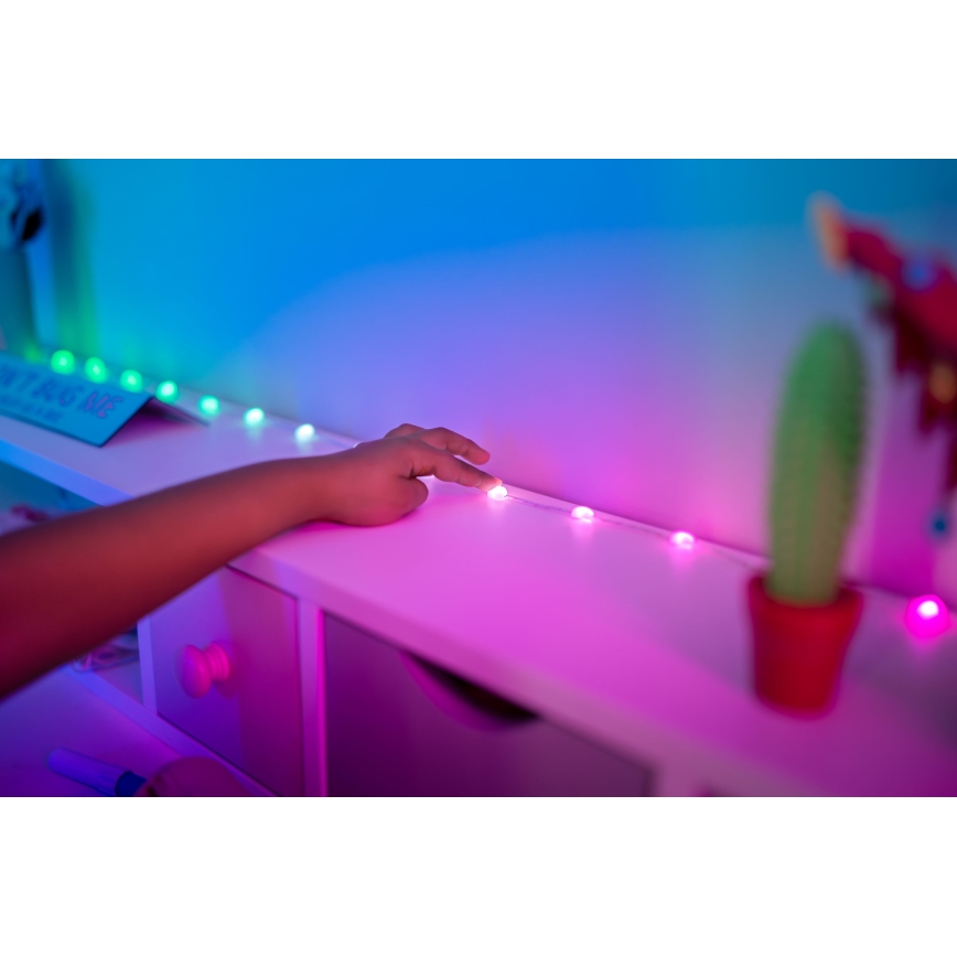 Twinkly - LED RGB Dimmelhető  fényfüzér CANDIES 100xLED 8 m USB Wi-Fi