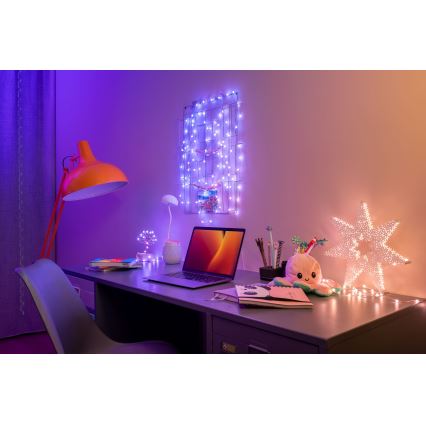 Twinkly - LED RGB Dimmelhető karácsonyi lánc CANDIES 200xLED 14 m USB Wi-Fi