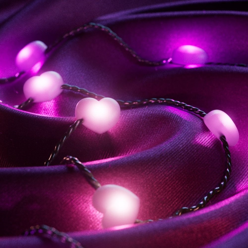 Twinkly - RGB LED fényerőszabályozható karácsonyi fényfüzér CANDIES 200xLED 14 m USB Wi-Fi