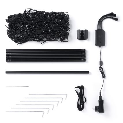 Twinkly - LED RGBW állítható fényerejű kültéri karácsonyfa LIGHT TREE 300xLED 2m IP44 Wi-Fi