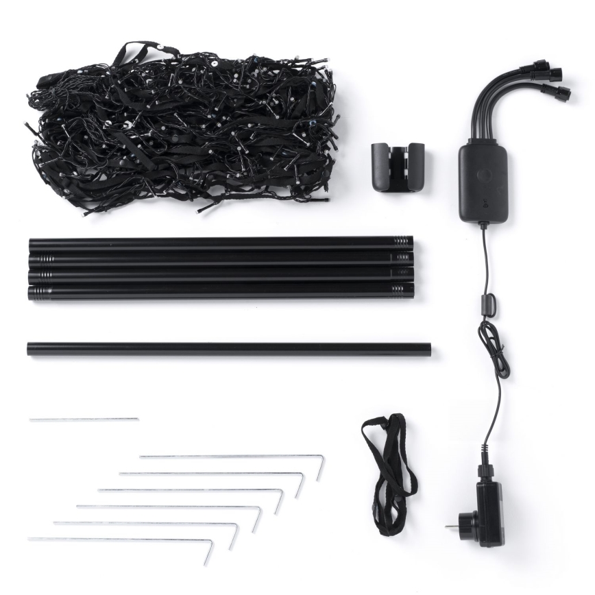Twinkly - LED RGBW állítható fényerejű kültéri karácsonyfa LIGHT TREE 300xLED 2m IP44 Wi-Fi