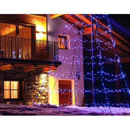 Twinkly - LED RGBW állítható fényerejű kültéri karácsonyfa LIGHT TREE 450xLED 3m IP44 Wi-Fi