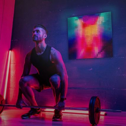 Twinkly - LED RGB Dimmelhető panel SQUARES 64xLED 16x16 cm Wi-Fi