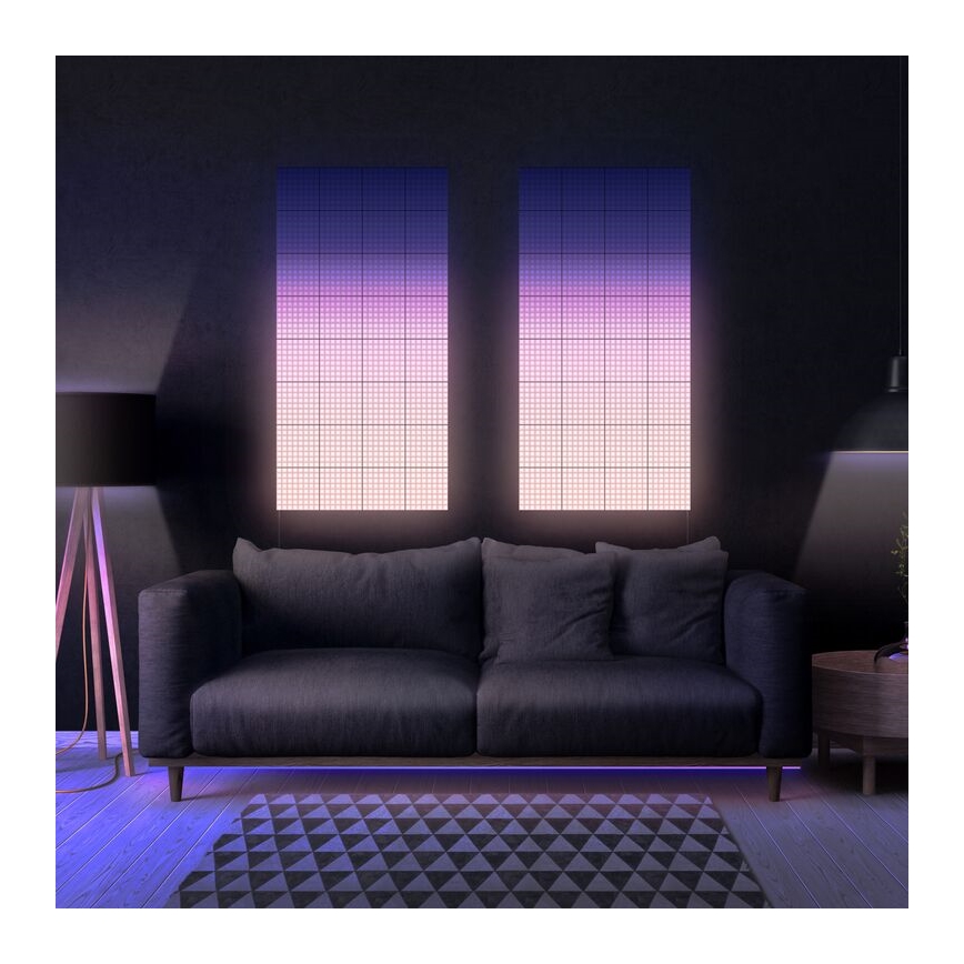 Twinkly - LED RGB Dimmelhető panel SQUARES 64xLED 16x16 cm Wi-Fi