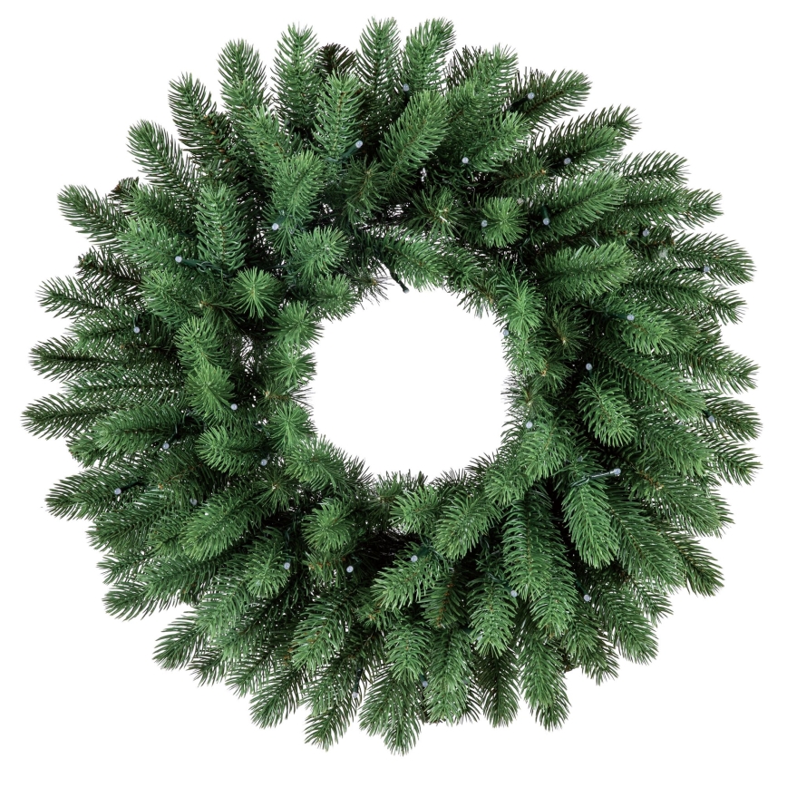Twinkly - LED RGB Dimmelhető Karácsonyi koszorú PRE-LIT WREATH 50xLED átm. 61cm Wi-Fi