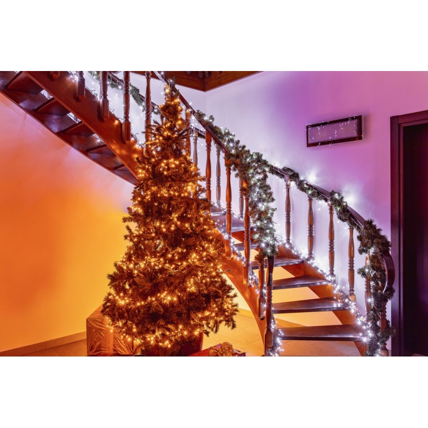 Twinkly - LED Dimmelhető kültéri karácsonyi lánc STRINGS 400xLED 35,5m IP44 Wi-Fi