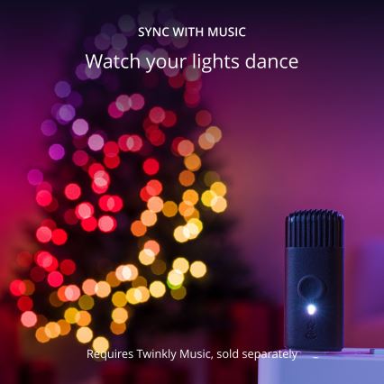 Twinkly - LED RGB állítható fényerejű kültéri karácsonyi fényfüzér STRINGS 750xLED 63,5m IP44 Wi-Fi