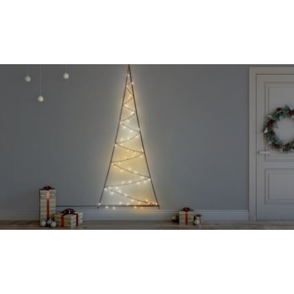 Twinkly - LED RGBW állítható fényerejű kültéri karácsonyfa LIGHT TREE 70xLED IP44 Wi-Fi