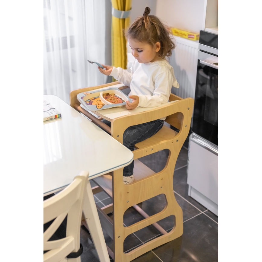 TWINN tanulótorony, 83x45 cm, barna