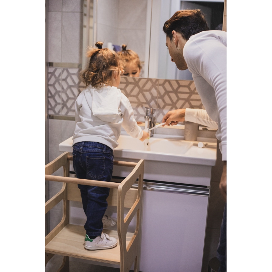 TWINN tanulótorony, 83x45 cm, barna