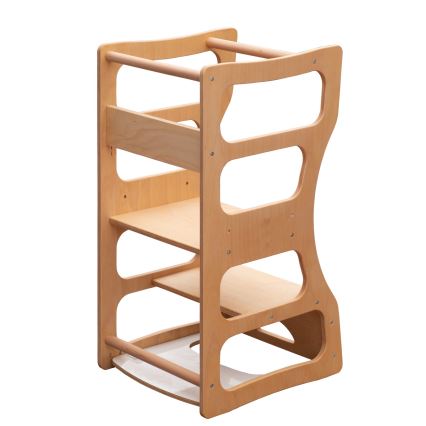 TWINN tanulótorony, 83x45 cm, barna