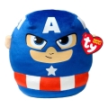 TY - Plüssjáték Squishy CAPTAIN AMERICA 22 cm