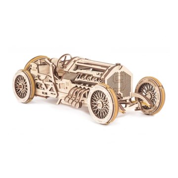 Ugears - 3D fa mechanikus kirakós U9 Grand Prix autó