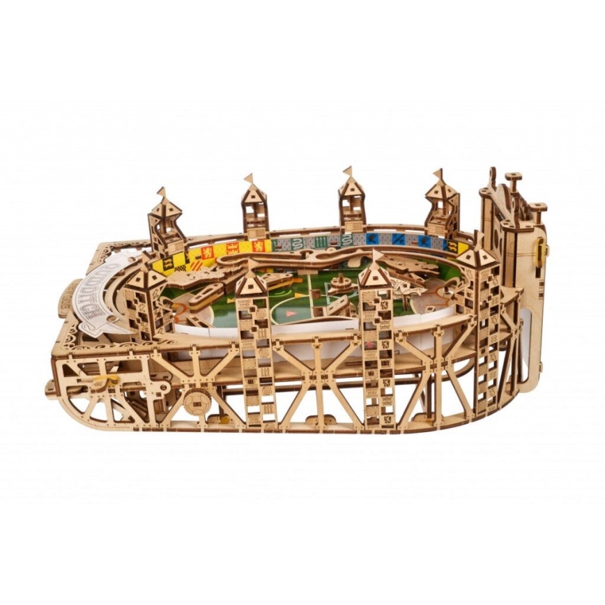 Ugears - 3D fa mechanikus puzzle Harry Potter Quidditch Pinball