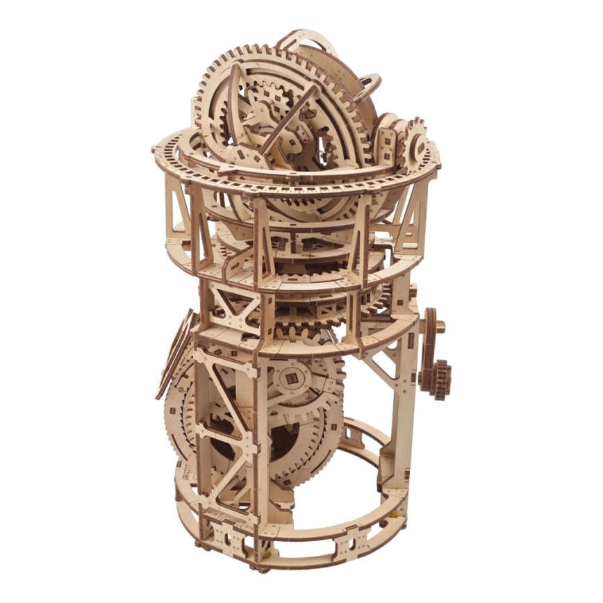 Ugears - 3D fa mechanikus puzzle Óraszerkezet tourbillonnal