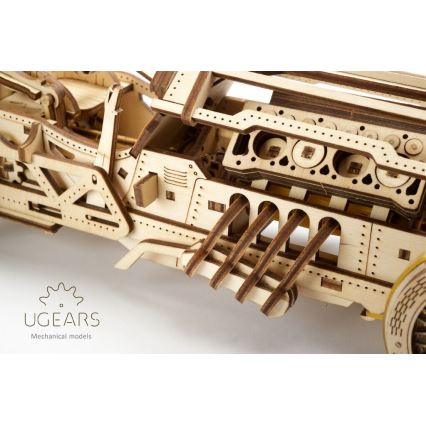 Ugears - 3D fa mechanikus kirakós U9 Grand Prix autó