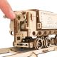 Ugears - 3D fa mechanikus puzzle V-Express gőzmozdony pályával