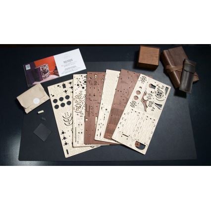 Ugears - 3D fából készült mechanikus kirakós Titkok könyve