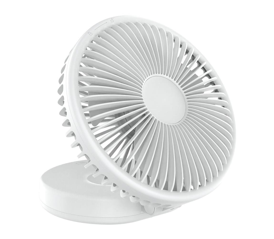 Újratölthető asztali látor 10W/5V 2400 mAh fehér PRDF0396