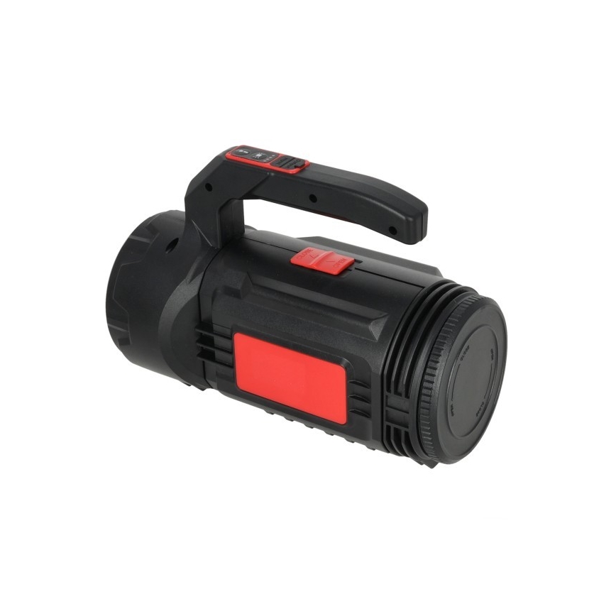 Újratölthető LED zseblámpa LED/5V 500 lm 1200 mAh fekete