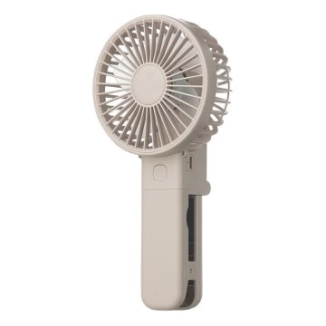 Újratölthető zsebméretű ventilátor 3W/5V 1200 mAh