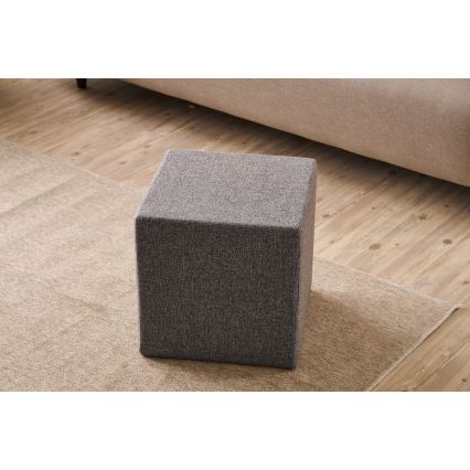 Ülőpuff CUBI 40x40 cm antracit