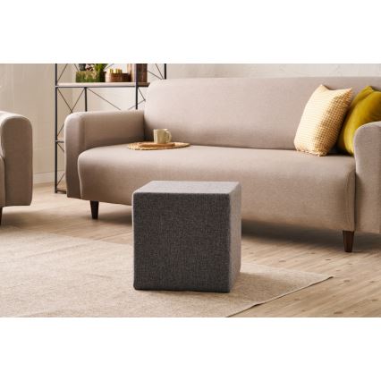 Ülőpuff CUBI 40x40 cm antracit