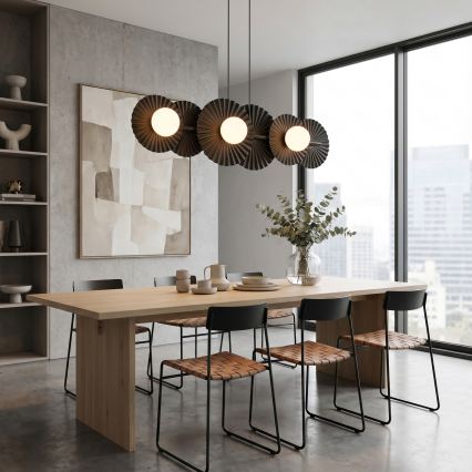 UMBRA kábeles csillár, 6xG9/8W/230V, fekete