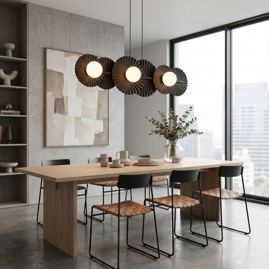 UMBRA kábeles csillár, 6xG9/8W/230V, fekete