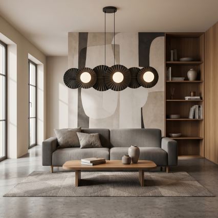 UMBRA kábeles csillár, 6xG9/8W/230V, fekete