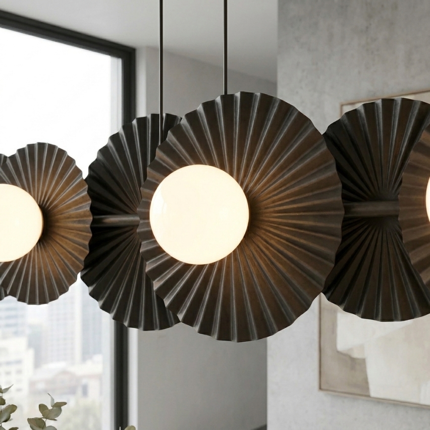 UMBRA kábeles csillár, 6xG9/8W/230V, fekete