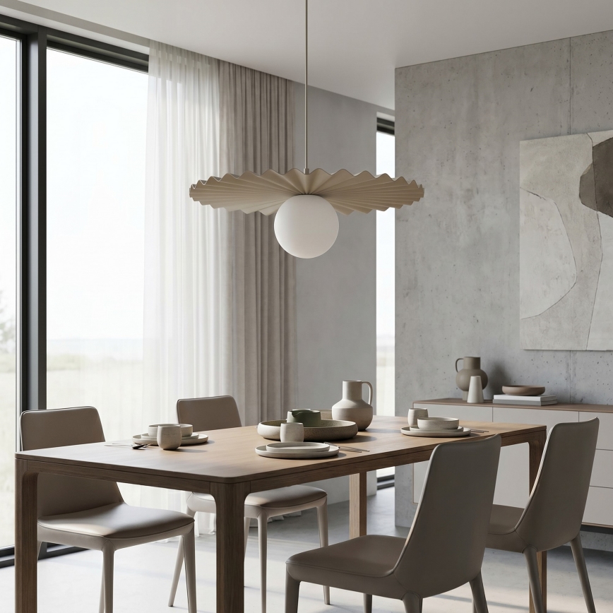 UMBRA kábeles függeszték 1xG9/8W/230V, bézs