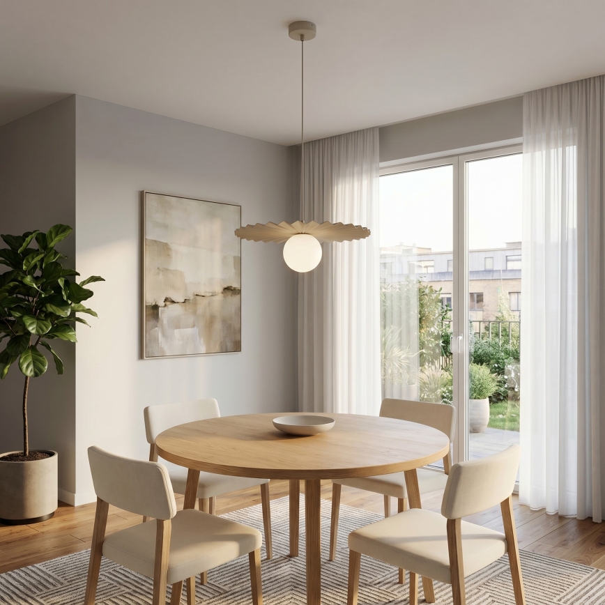 UMBRA kábeles függeszték 1xG9/8W/230V, bézs
