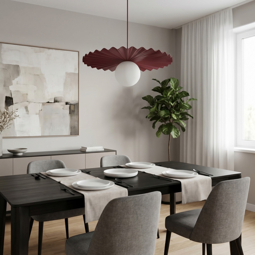 UMBRA kábeles függeszték 1xG9/8W/230V, piros