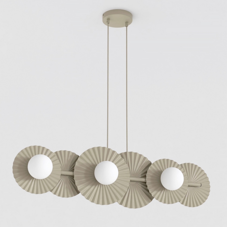 UMBRA zsinóros csillár 6xG9/8W/230V, bézs