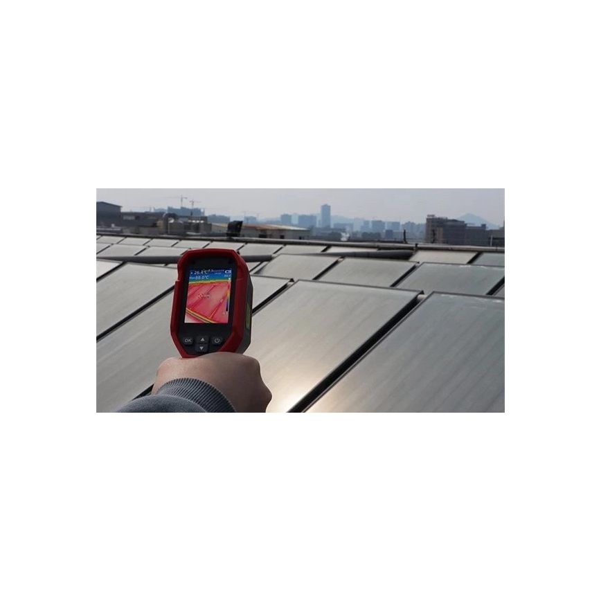 Uni-T - Hőkamera 5000 mAh 320x240 px 3,6V IP65