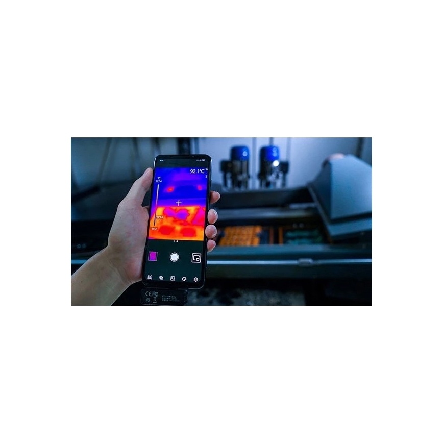 Uni-T - Hőkamera lightning Phone-hoz