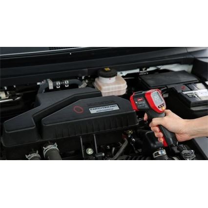 Uni-T - Infravörös érintés nélküli hőmérő 1x9V 6LR61 1300°C