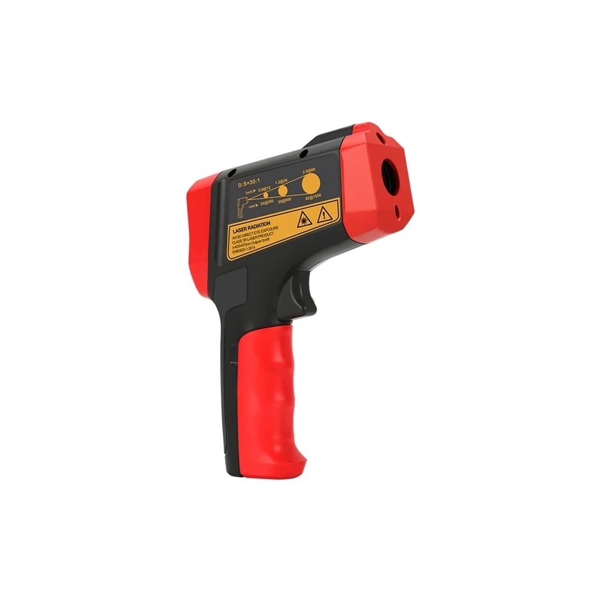 Uni-T - Infravörös érintés nélküli hőmérő 1x9V 6LR61 1300°C