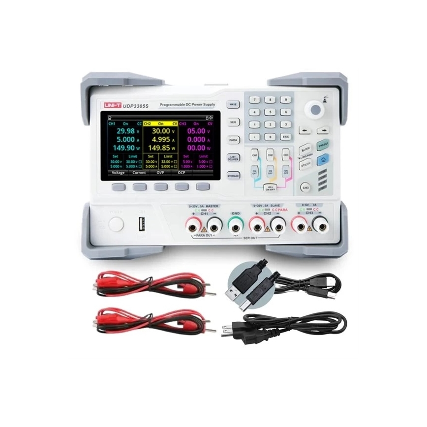 Uni-T - Laboratóriumi tápegység UDP3305S 0-30V/0-6A