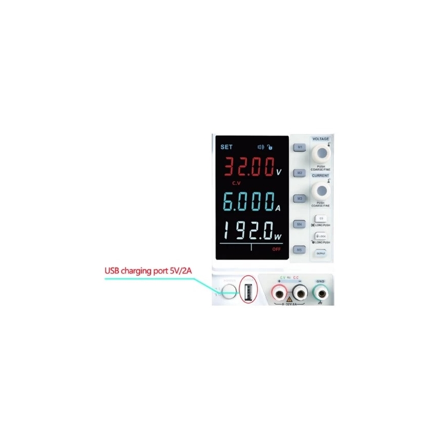Uni-T UDP1306C - Laboratóriumi tápegység UDP1306C 0-32V/0-6A