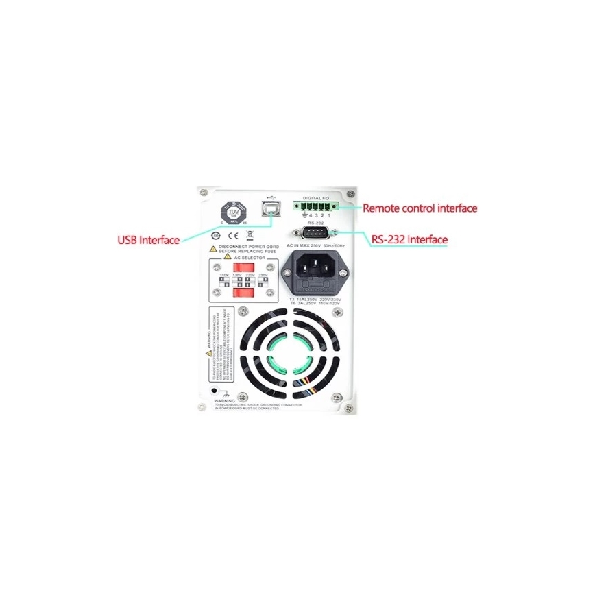 Uni-T UDP1306C - Laboratóriumi tápegység UDP1306C 0-32V/0-6A